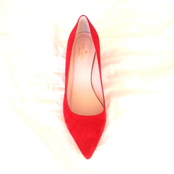Kate Spade New York Milan Too Heels, Poppy Red 10M - Picture 7 of 7